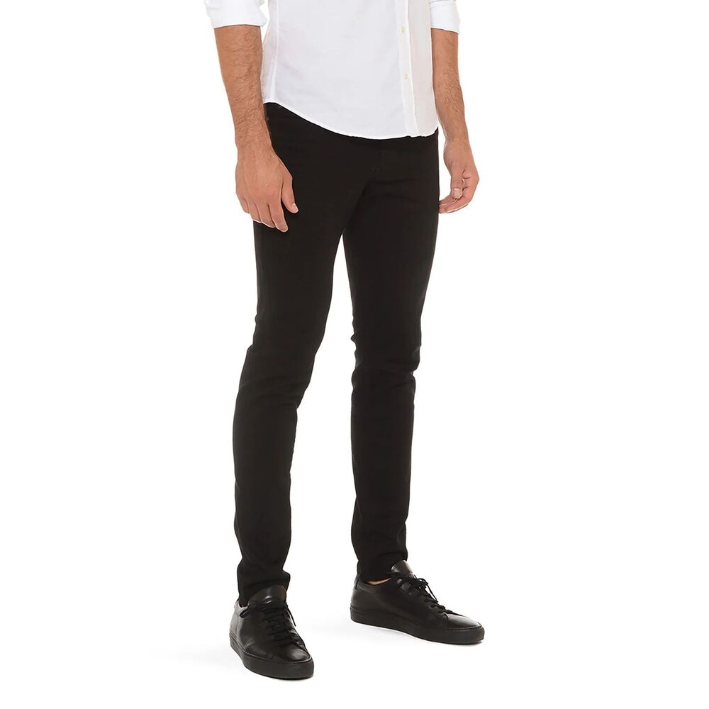 Mott &Bow Denim Skinny Barclay Jeans Mens 32"x32" Black Stretch Preppy Comfort